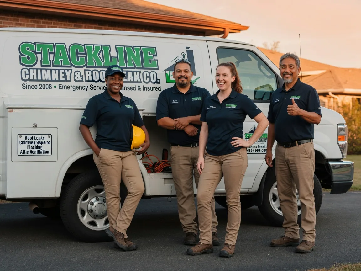 Chimney flashing repair company in Andersonville, TN